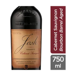 Josh Cellars Bourbon Barrel Aged Reserve Cabernet Sauvignon California Red Wine bottle