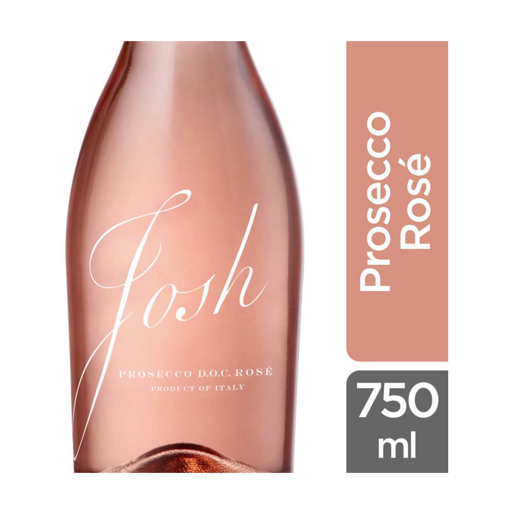 Josh Cellars Extra Dry Rose Prosecco Italy Sparkling Wine bottle