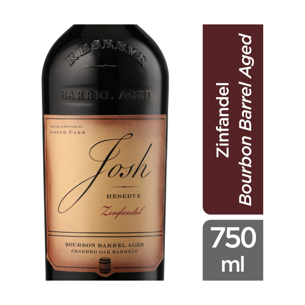 Josh Cellars Bourbon Barrel Aged Reserve Zinfandel California Red Wine bottle