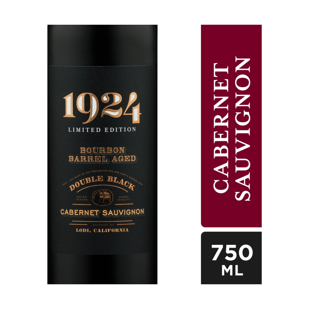 1924 Bourbon Barrel Aged Cabernet Sauvignon Red Wine, California bottle