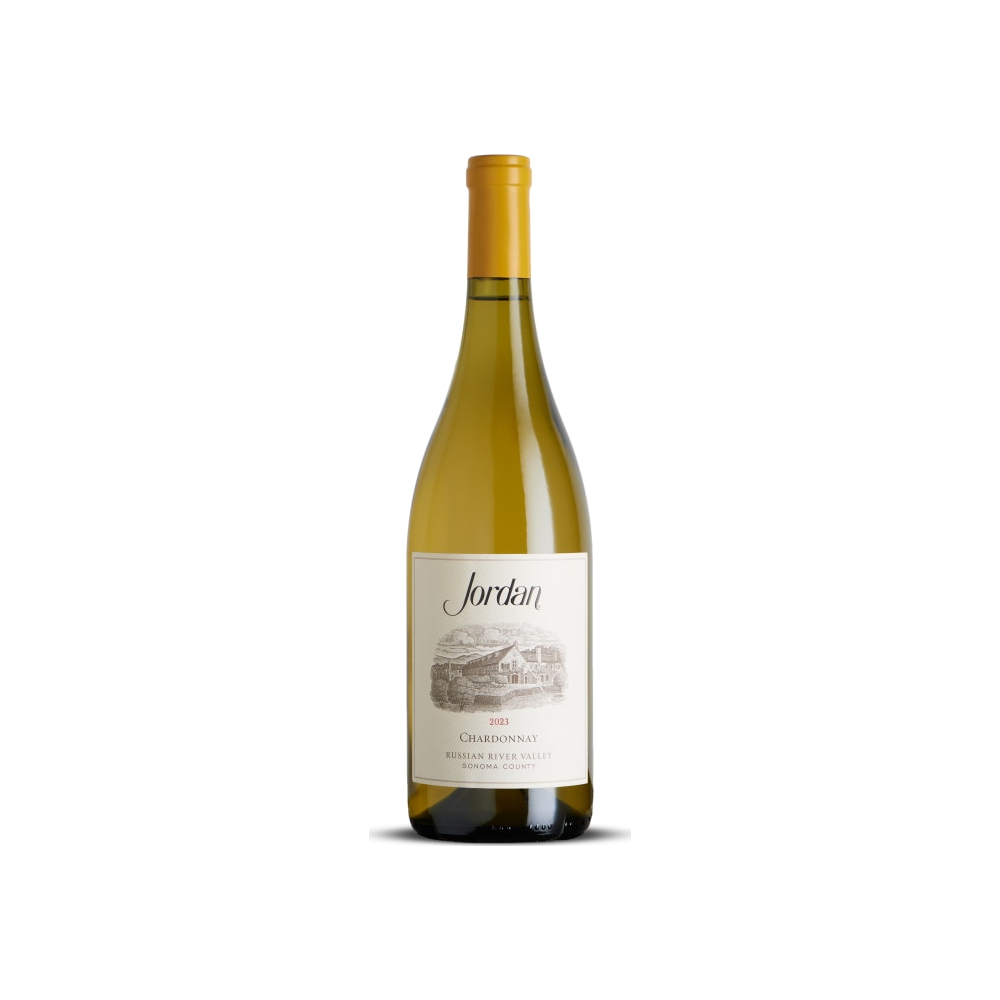 Jordan Chardonnay California White Wine bottle