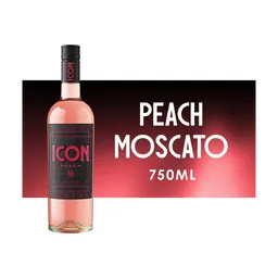ICON Peach Moscato California Sweet Wine bottle