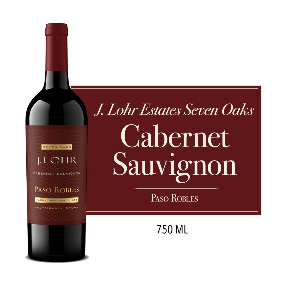 J. Lohr Estates Seven Oaks Cabernet Sauvignon bottle