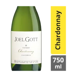 Joel Gott California Unoaked Chardonnay California White Wine bottle