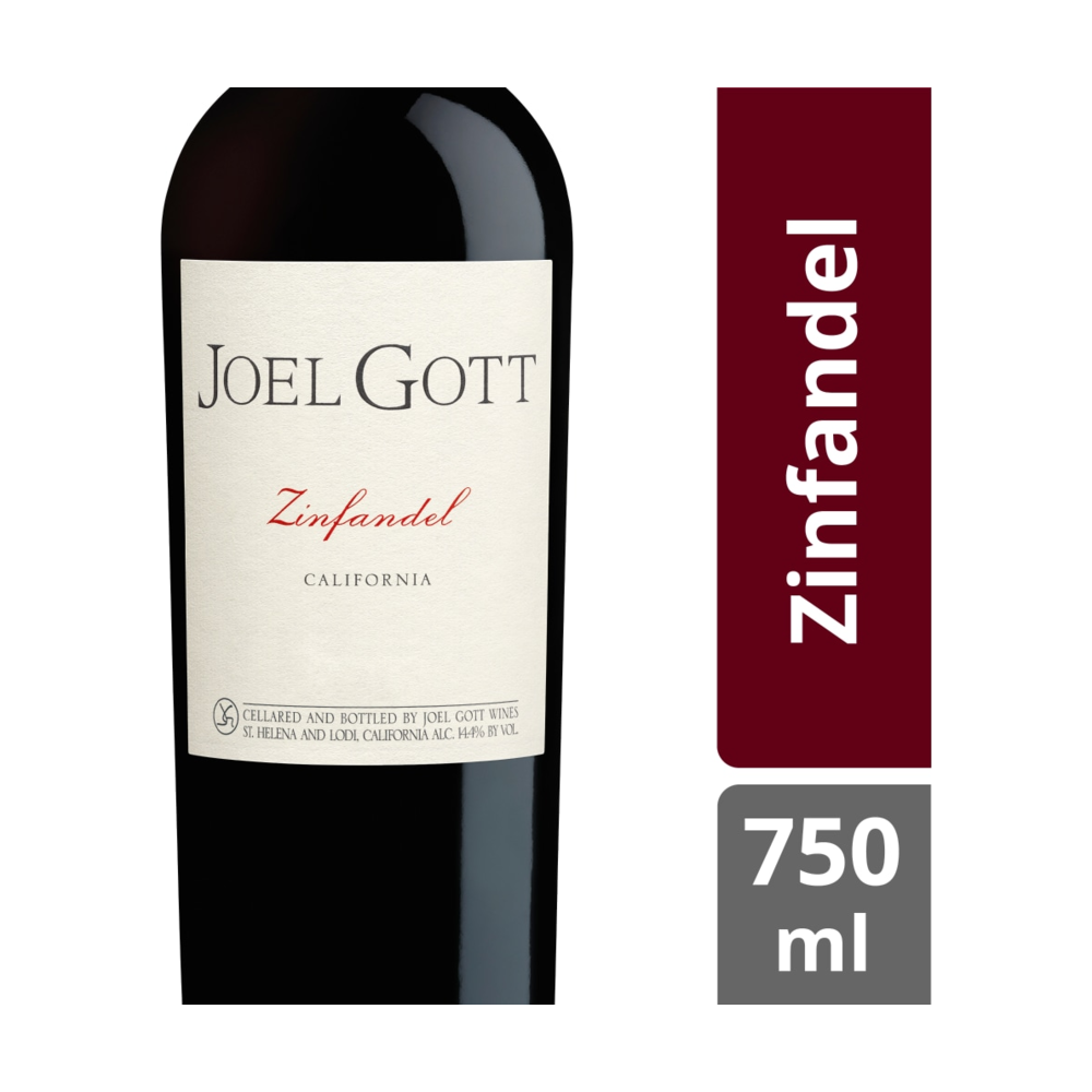 Joel Gott Zinfandel California Red Wine 750 ml bottle