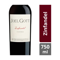 Joel Gott Zinfandel California Red Wine 750 ml bottle