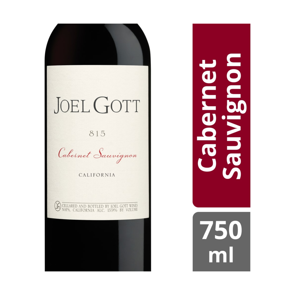 Joel Gott 815 Cabernet Sauvignon California Red Wine750 ml bottle