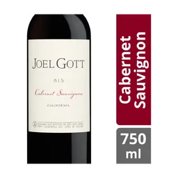 Joel Gott 815 Cabernet Sauvignon California Red Wine750 ml bottle