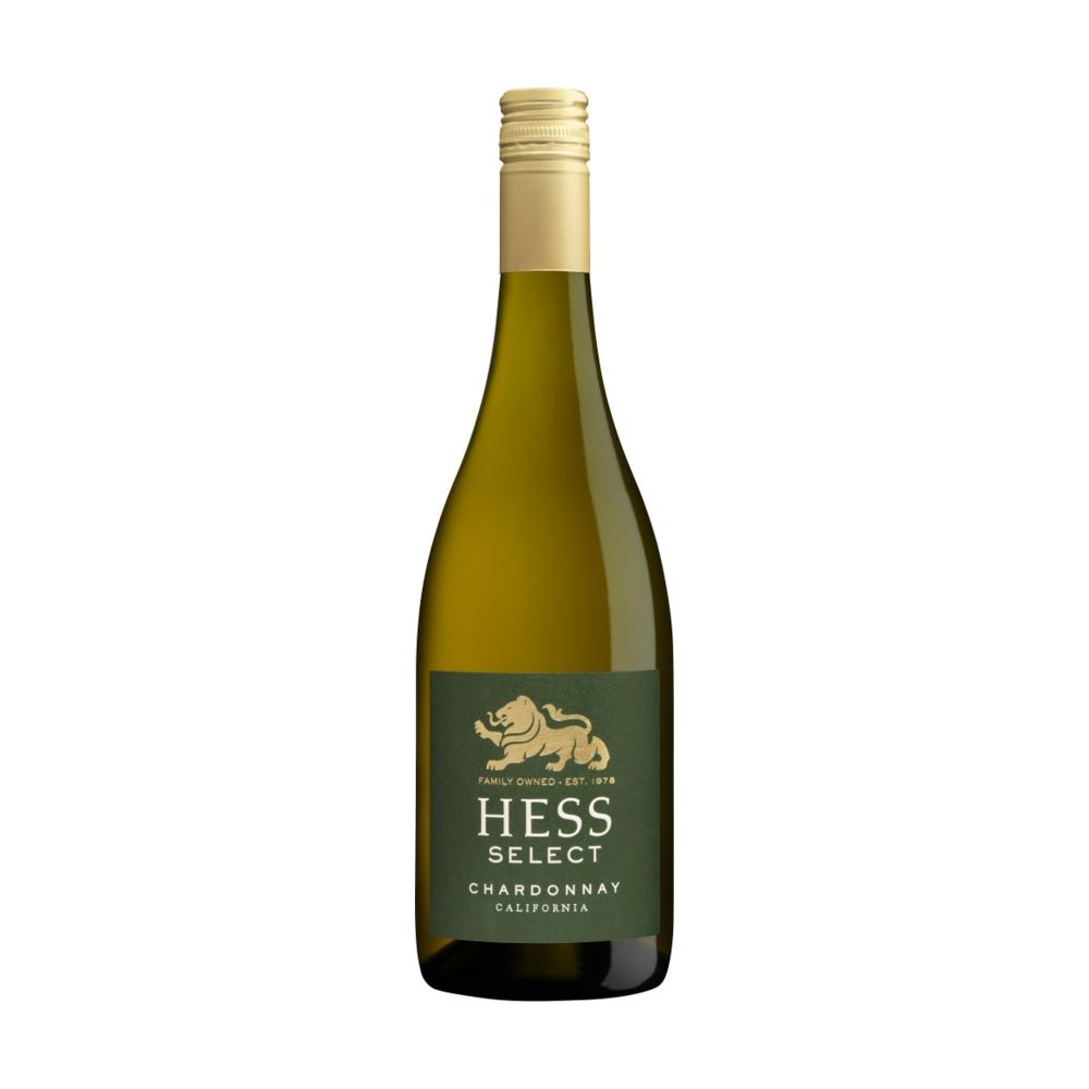 Hess Select Chardonnay California White Wine bottle