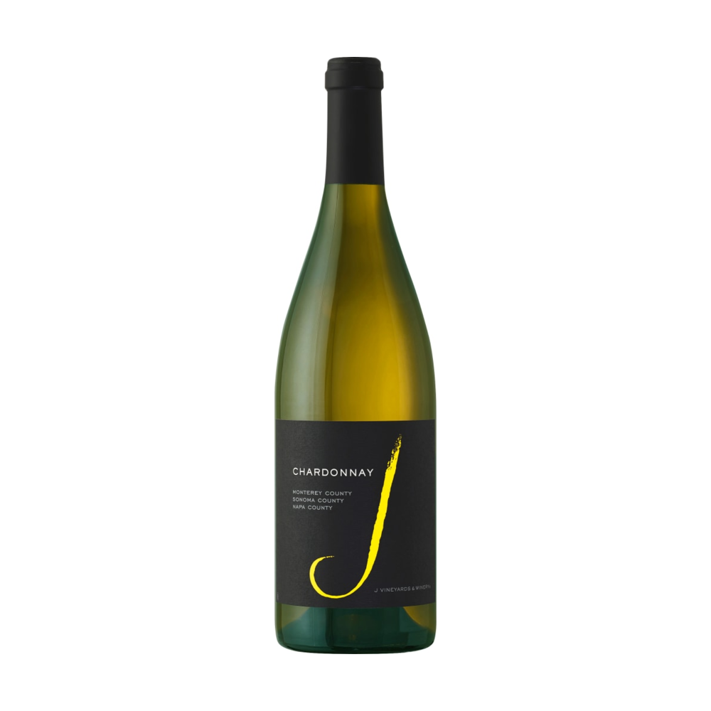 J Vineyards Chardonnay California White Wine bottle