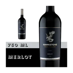 Hawkstone Merlot Red Wine bottle