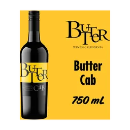 Butter Cabernet Sauvignon California Red Wine bottle