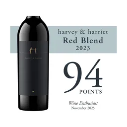 Harvey & Harriet Red Blend Paso Robles bottle