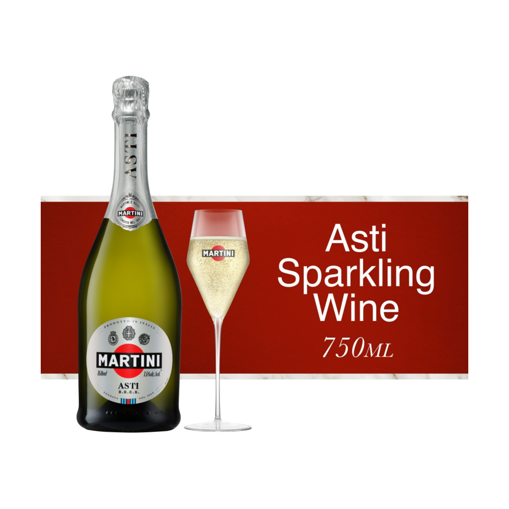 MARTINI & ROSSI Asti Sparkling Wine bottle
