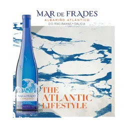 Mar de Frades Atlantico Albarino Spain White Wine bottle