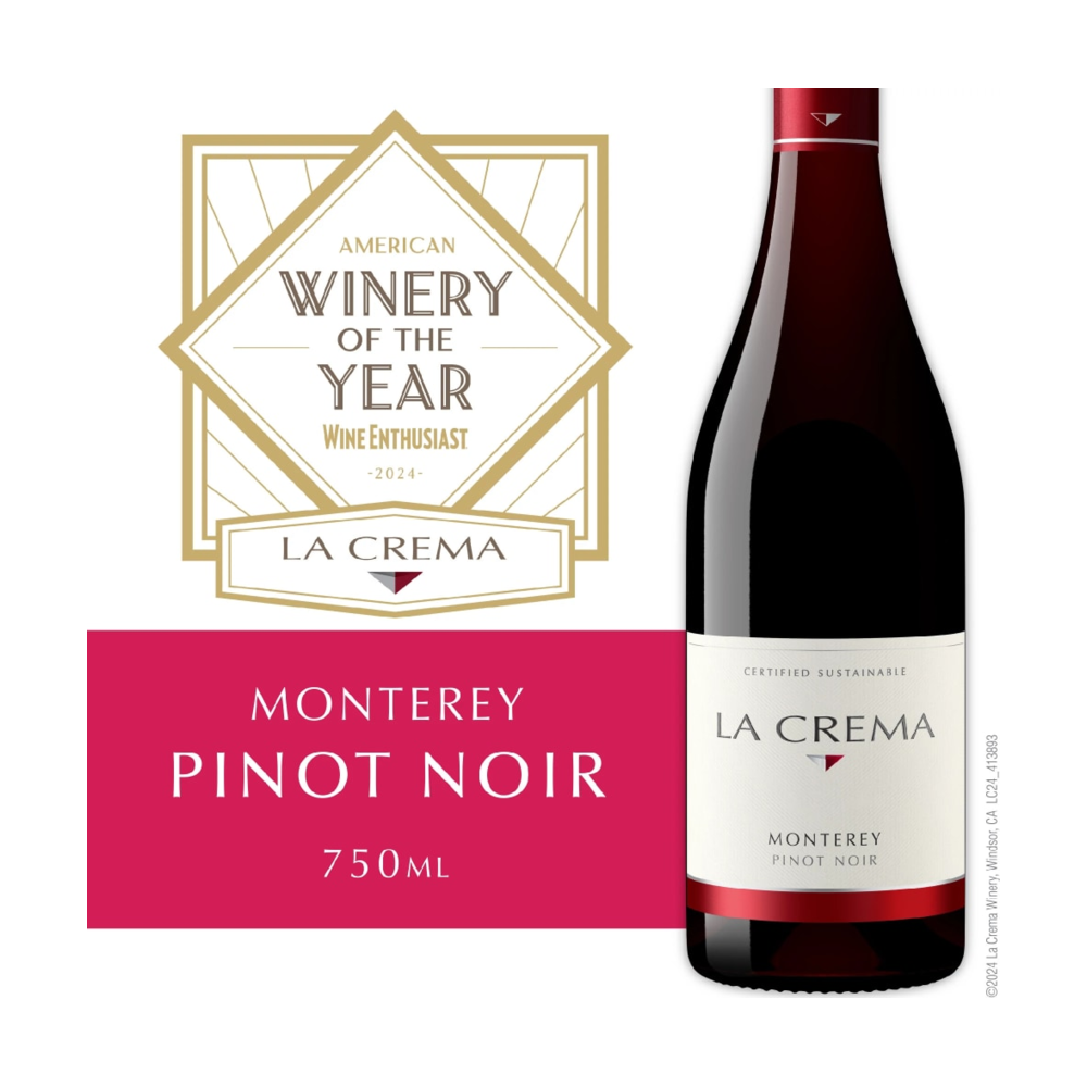 La Crema Monterey Pinot Noir California Red Wine bottle
