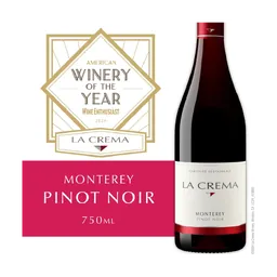 La Crema Monterey Pinot Noir California Red Wine bottle