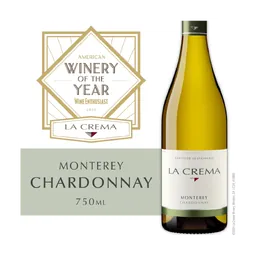 La Crema Monterey Chardonnay California White Wine bottle