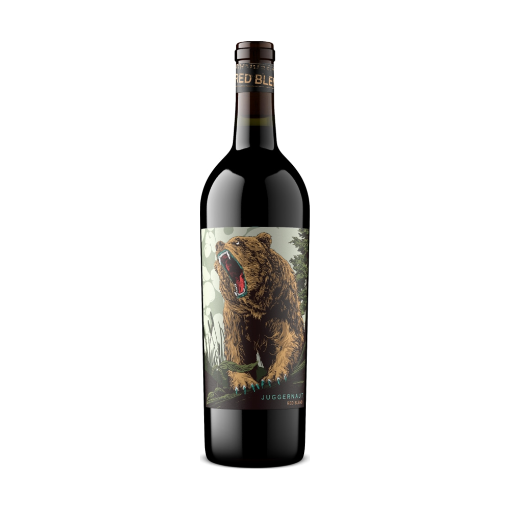 Juggernaut Red Blend California Wine bottle