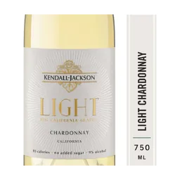 Kendall-Jackson Low Calorie Chardonnay California White Wine bottle