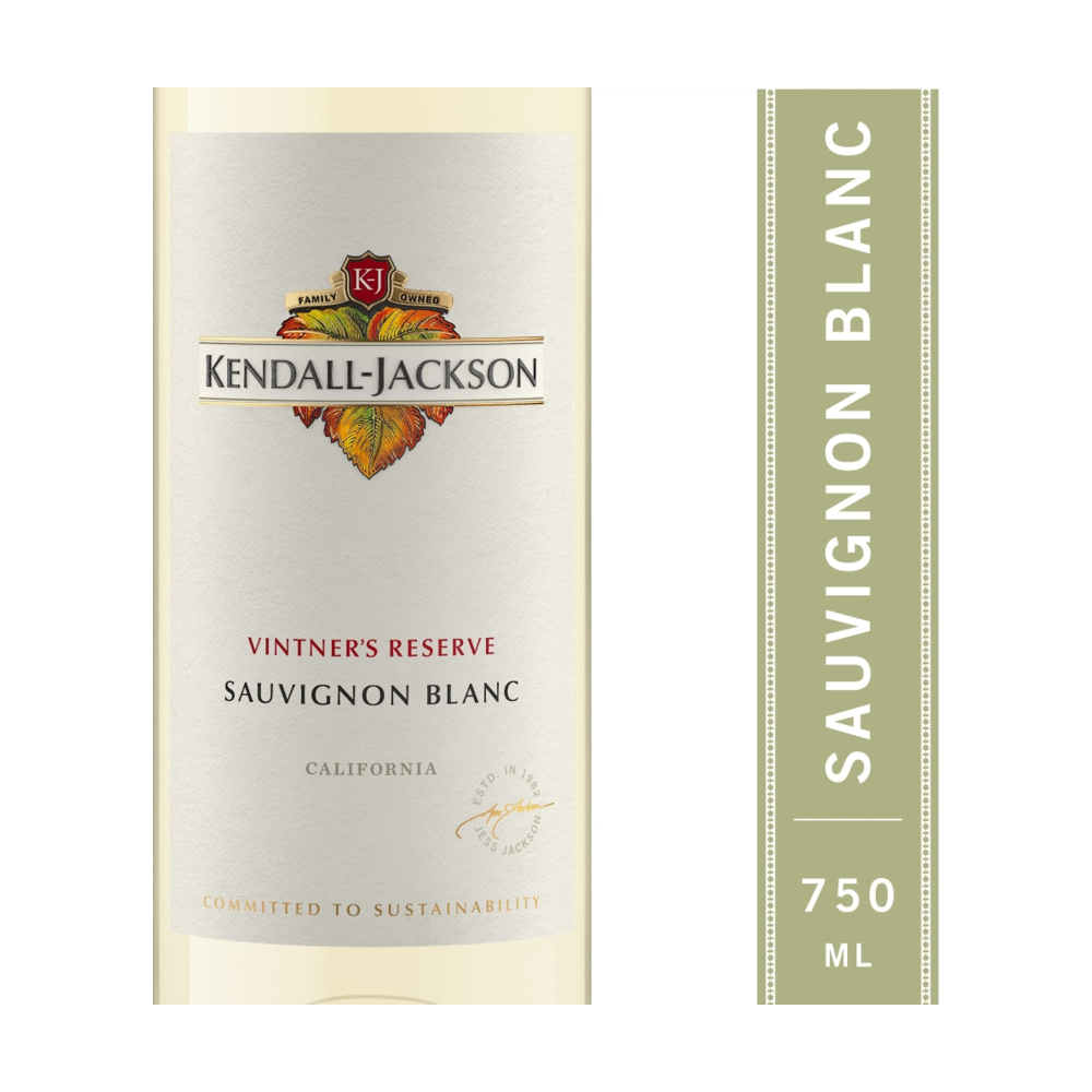 Kendall-Jackson Vintner's Reserve Sauvignon Blanc California White Wine bottle