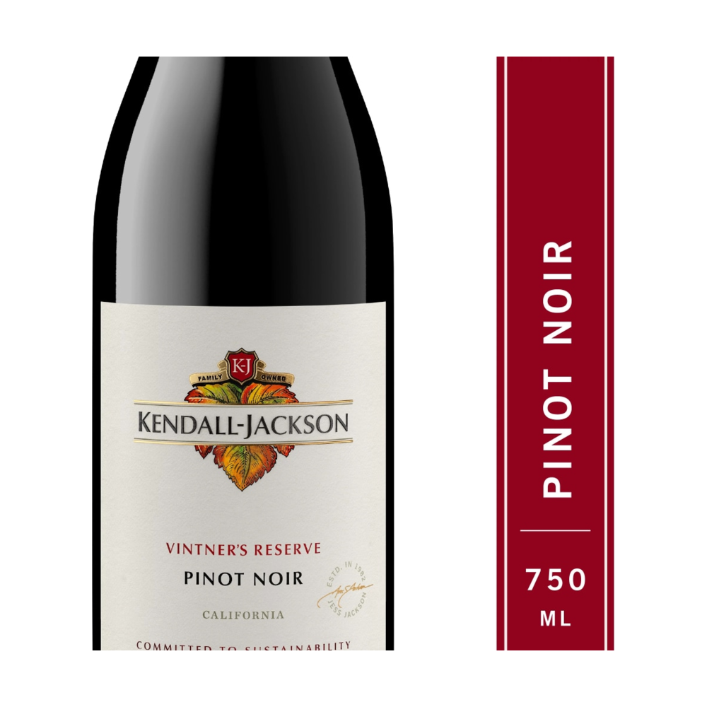 Kendall-Jackson Vintner's Reserve Pinot Noir California Red Wine bottle