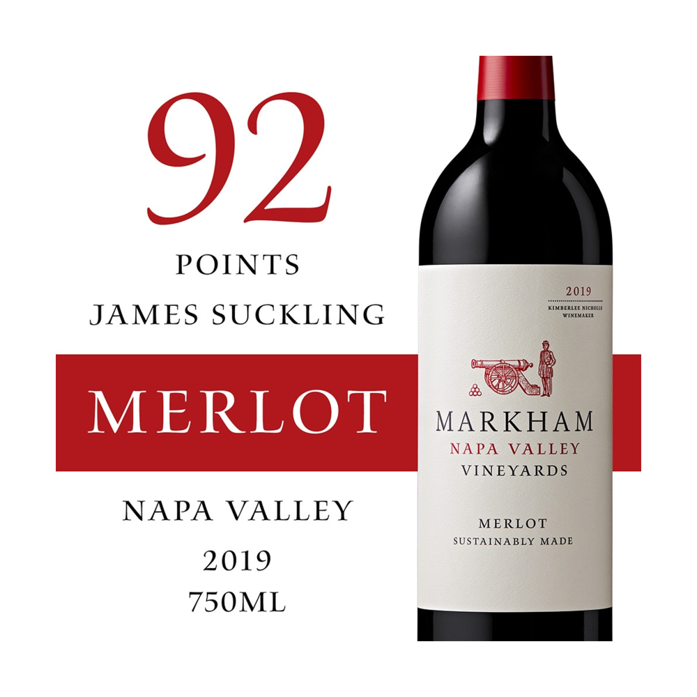 Markham Vineyards Merlot California Red Wine bottle