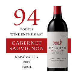 Markham Vineyards Cabernet Sauvignon California Red Wine bottle