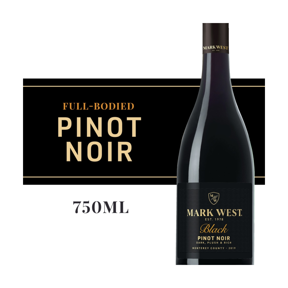 Mark West Black Pinot Noir California Red Wine bottle