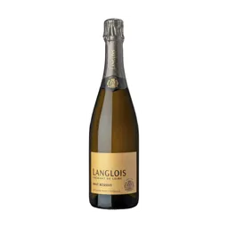 Langlois Cremant de Loire Brut Reserve French Sparkling Wine bottle