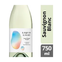 Liquid Light Sauvignon Blanc Washington Low Calorie Low Sugar Low Carb White Wine bottle
