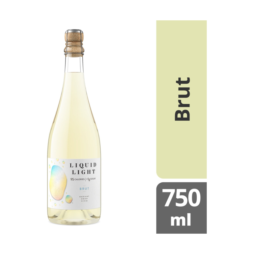Liquid Light Sparkling Washington Wine bottle