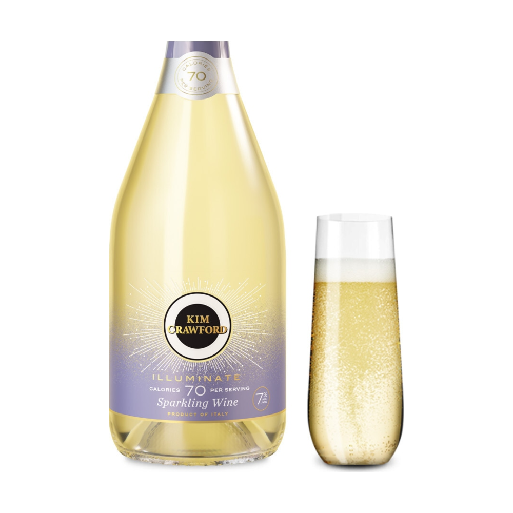 Kim Crawford Illuminate Italian White Sparkling Wine bottle