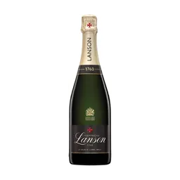 Lanson Brut Le Black Label France Sparkling Wine bottle