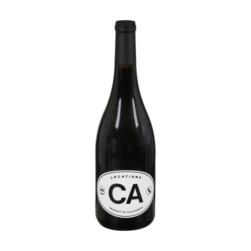 Locations CA Red Blend California Wine bottle