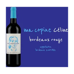 Ma Copine Celine Bordeaux France Red Wine bottle