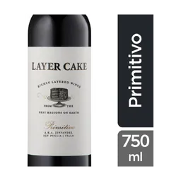 Layer Cake A.K.A. Zinfandel Primitivo Italy Red Wine bottle