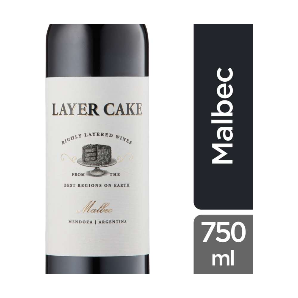 Layer Cake Malbec Argentina Red Wine bottle