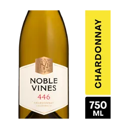 Noble Vines Collection 446 Chardonnay White Wine, California bottle