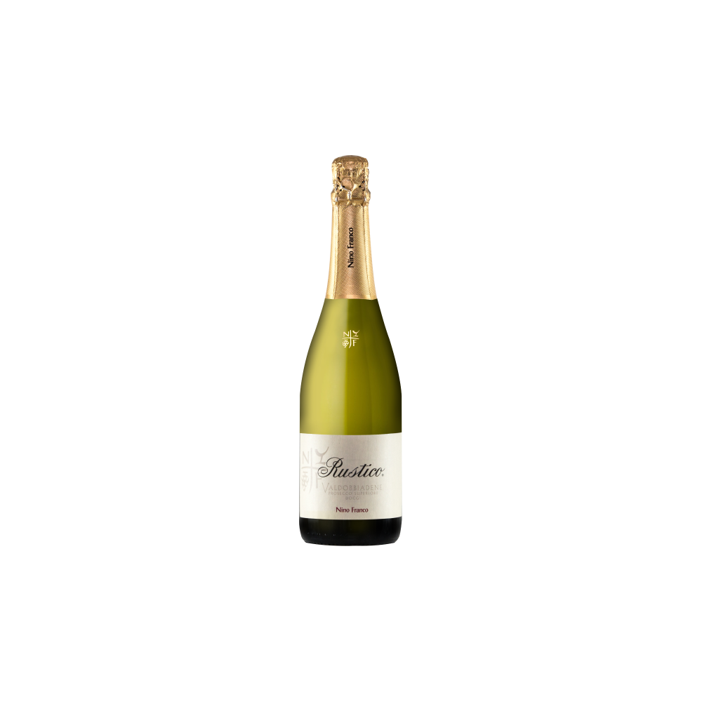 Nino Franco Rustico Prosecco Italian Sparkling Wine bottle