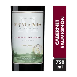 McManis Family Vineyards Cabernet Sauvignon California Red Wine bottle