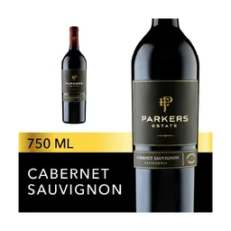Parkers Estate Cabernet Sauvignon Red Wine bottle