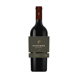 Parkers Estate Merlot Red Wine bottle