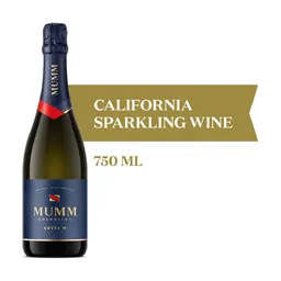 Mumm Cuvee M Champagne California Sparkling Wine bottle