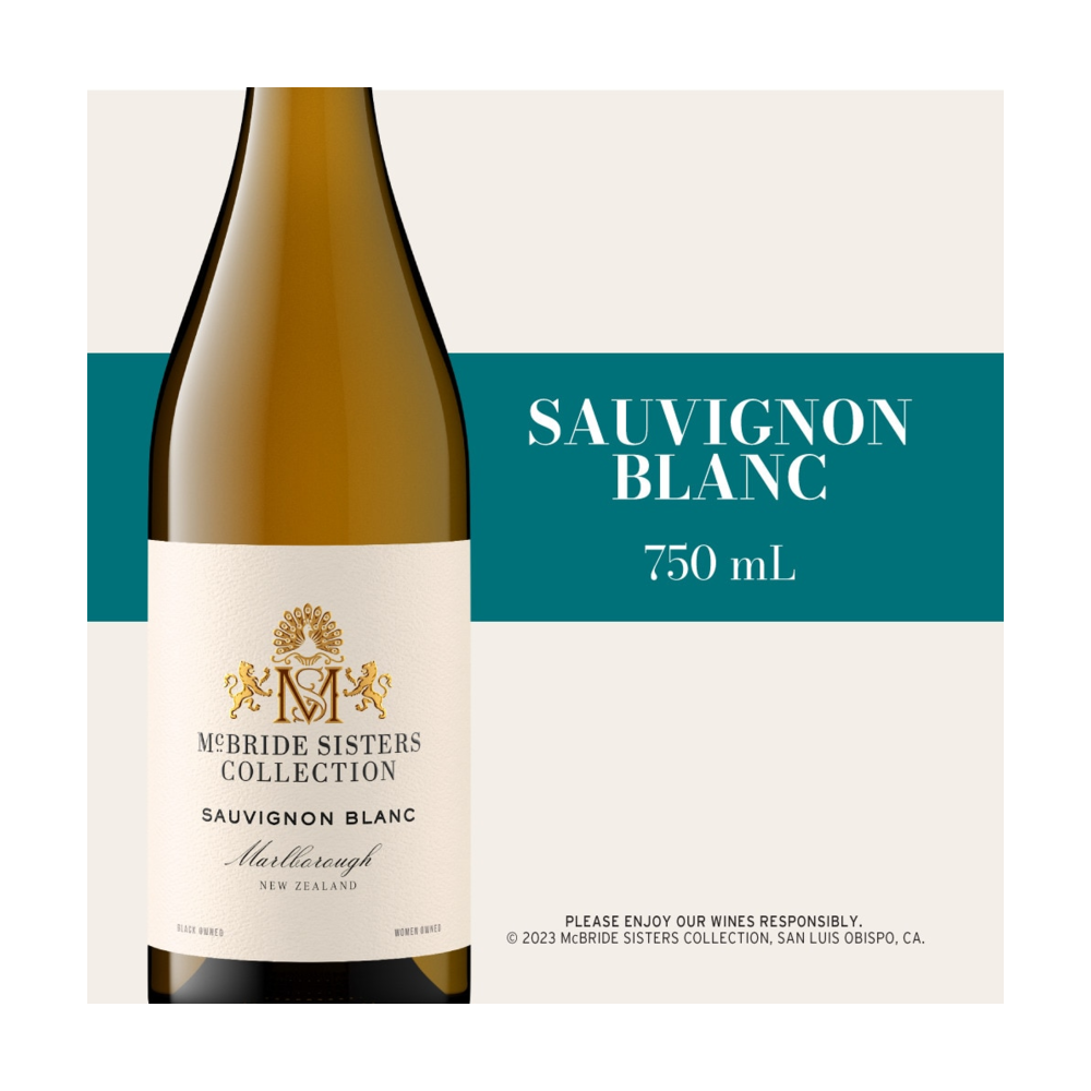 McBride Sisters Collection Sauvignon Blanc New Zealand White Wine bottle