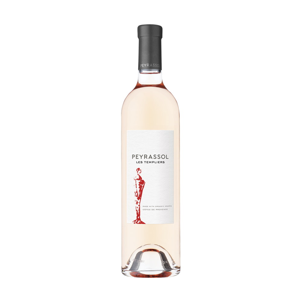 Peyrassol Reserve des Templiers Provence France Organic Rose Wine bottle