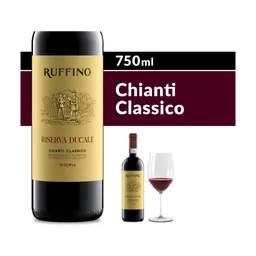 Ruffino Riserva Ducale Chianti Classico DOCG Italian Red Blend Wine bottle