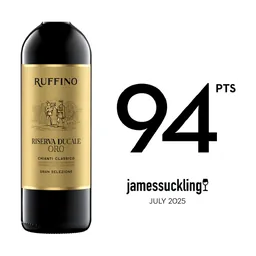 Ruffino Riserva Ducale Oro Chianti Classico Gran Selezione DOCG Italian Red Wine bottle
