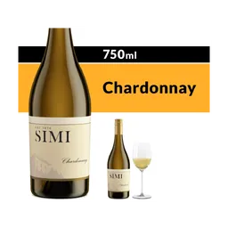 SIMI California Chardonnay White Wine bottle