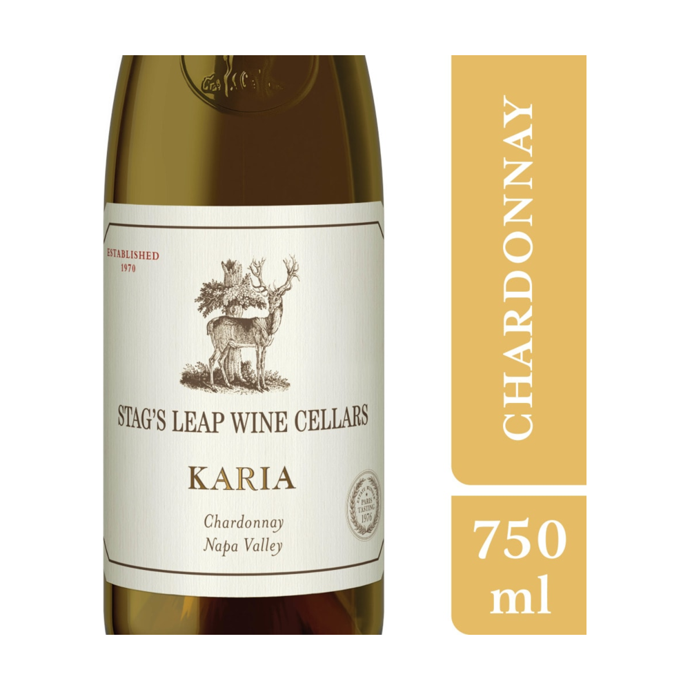 Stag's Leap Wine Cellars Chardonnay California White Wine bottle
